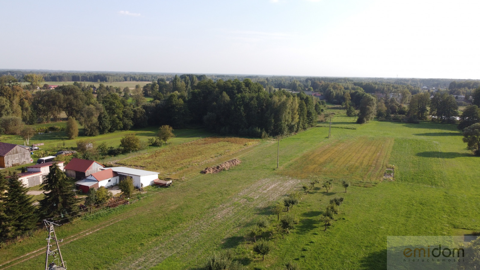 Działka Sprzedaż Bojmie Warszawska 10