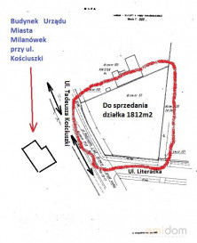 Działka Sprzedaż Milanówek Tadeusza Kościuszki