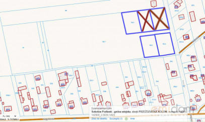 Działka Sprzedaż Sokołów Podlaski Błękitna
